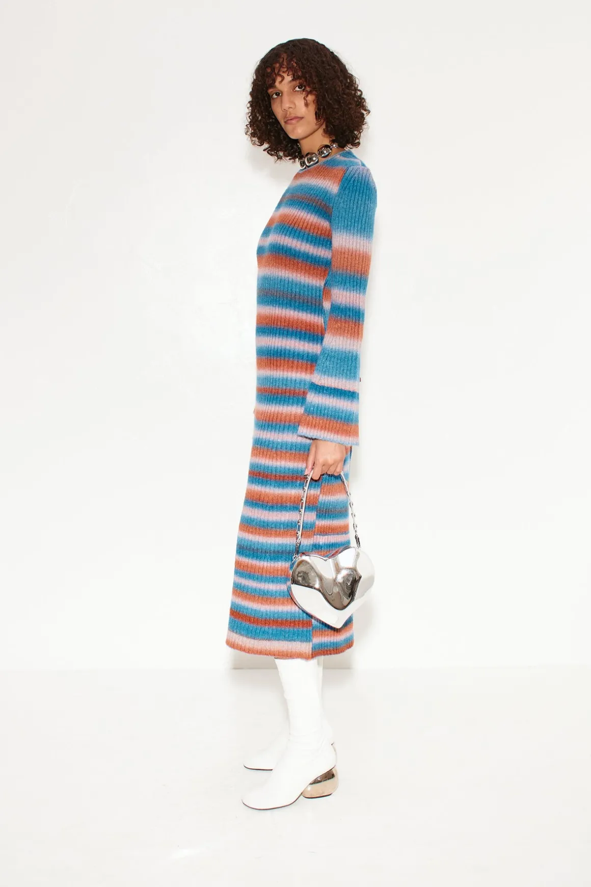 Axon Dress in Matisse Blue Multi