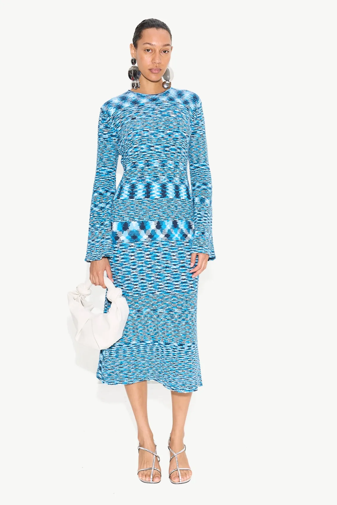 Axon Knit Dress in Vivid Sky Multi