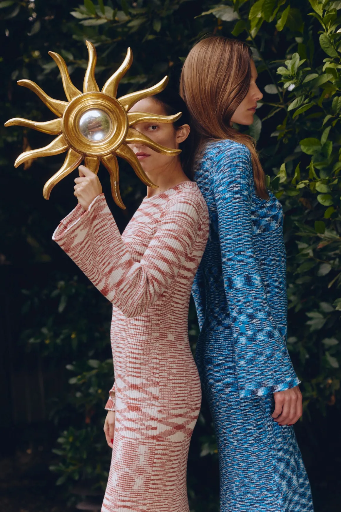 Axon Knit Dress in Vivid Sky Multi