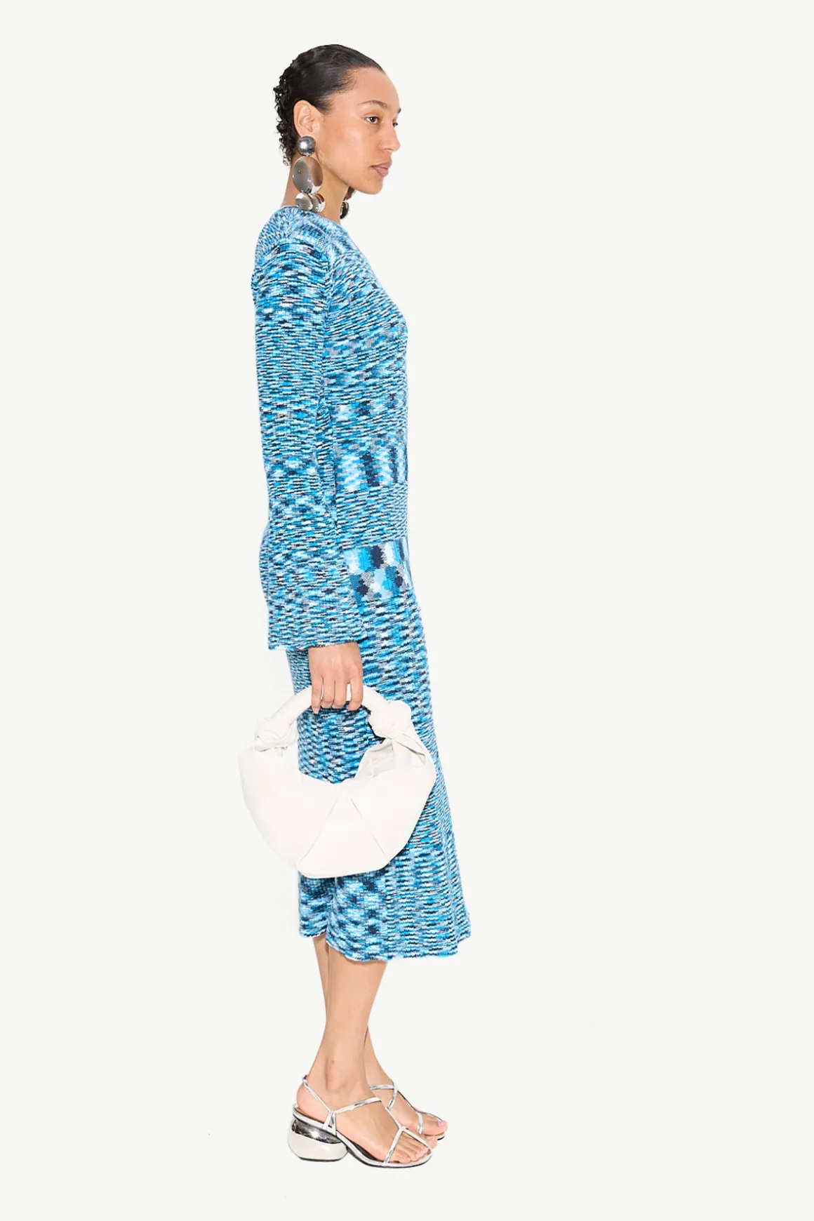 Axon Knit Dress in Vivid Sky Multi