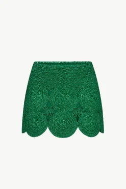 Beep Beep Mini Skirt in Gummy Green