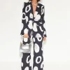 Bloo Painted Crepe Pant in Painted Dot