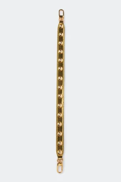 Chrome Studded Strap in Star Gold