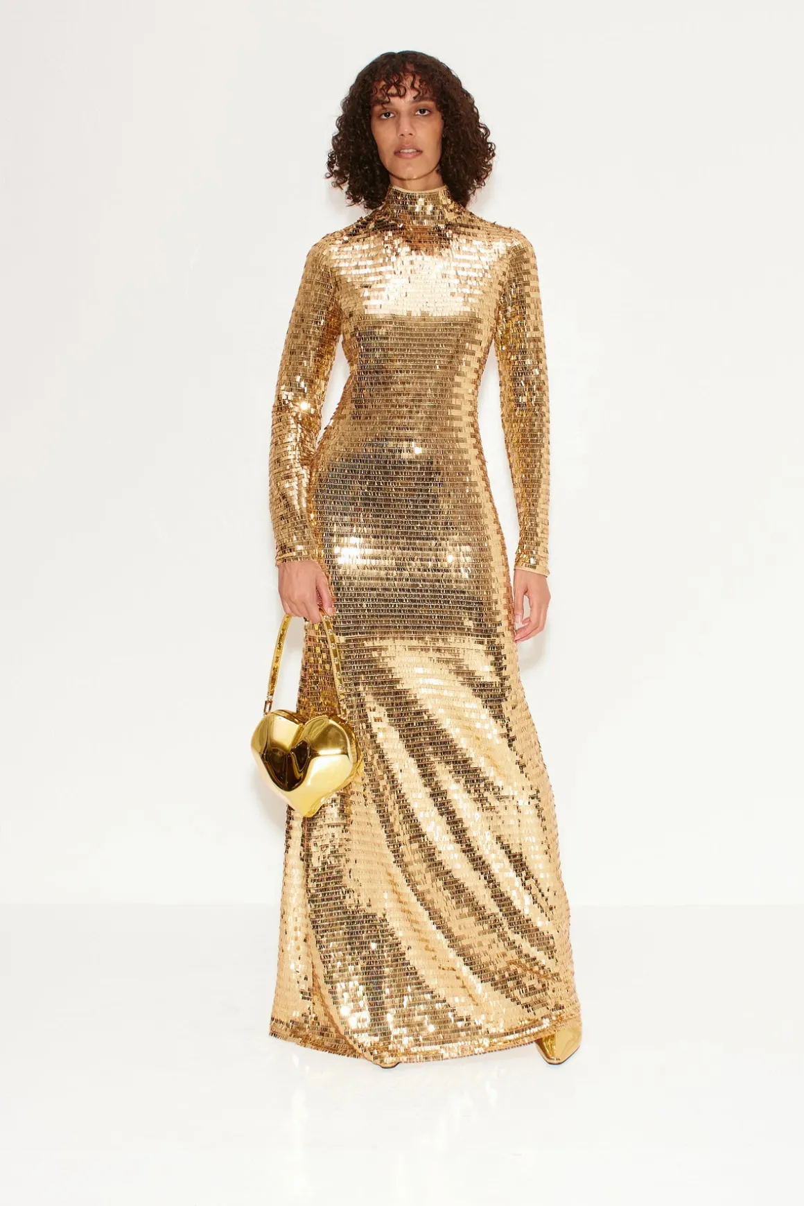 Chrome Studded Strap in Star Gold