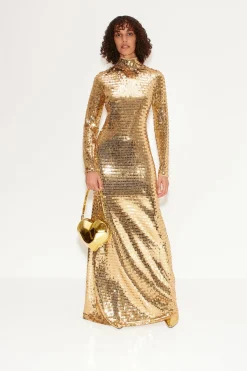 Chrome Studded Strap in Star Gold