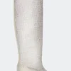 Crystal Tall Kuki Boot in Seashell