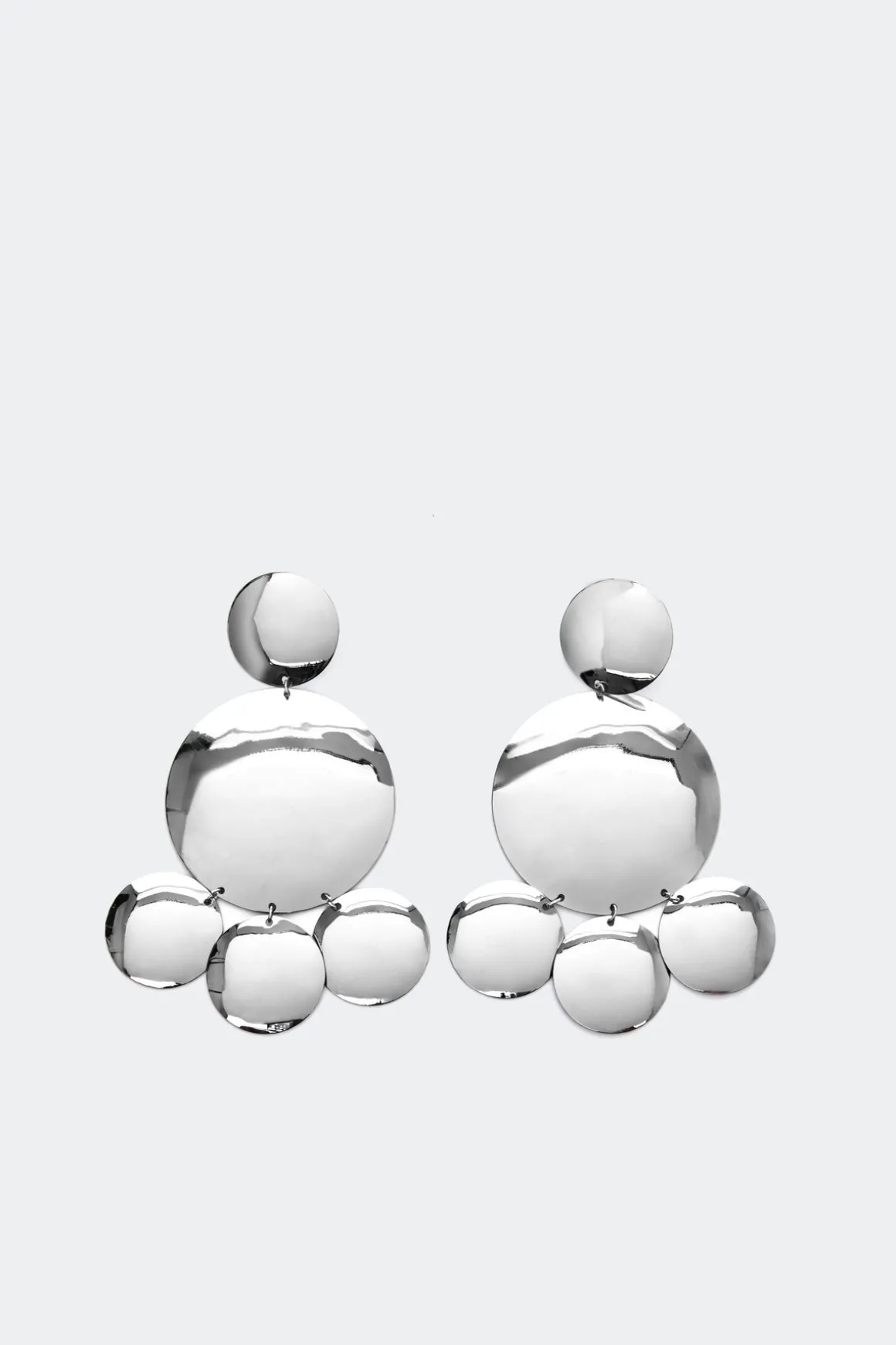 Deco Earring in Silver
