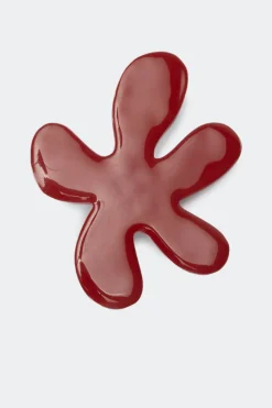 Flower Earring in Paprika