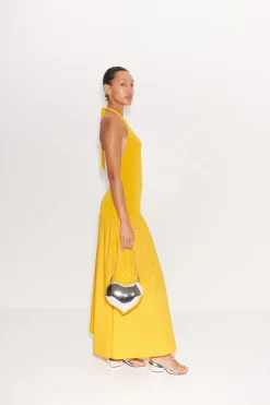 Junjo Combo Dress in Sherbert Orange
