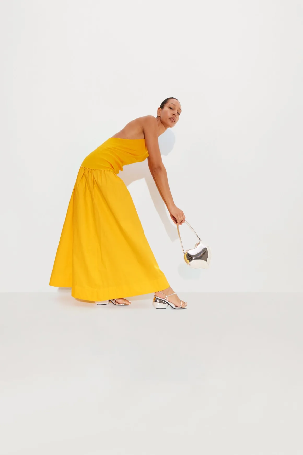 Junjo Combo Dress in Sherbert Orange