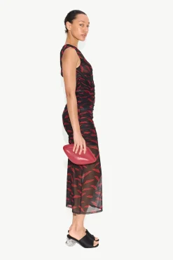 Kinny Mesh Dress in Lip Print