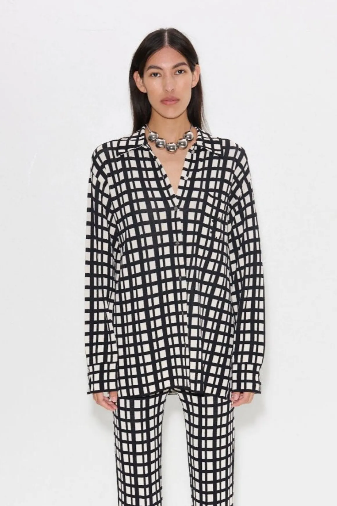 Knits By Blaz Jacket in Windowpane