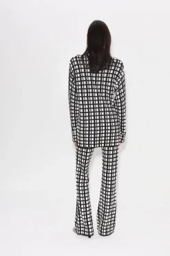 Knits By Blaz Jacket in Windowpane