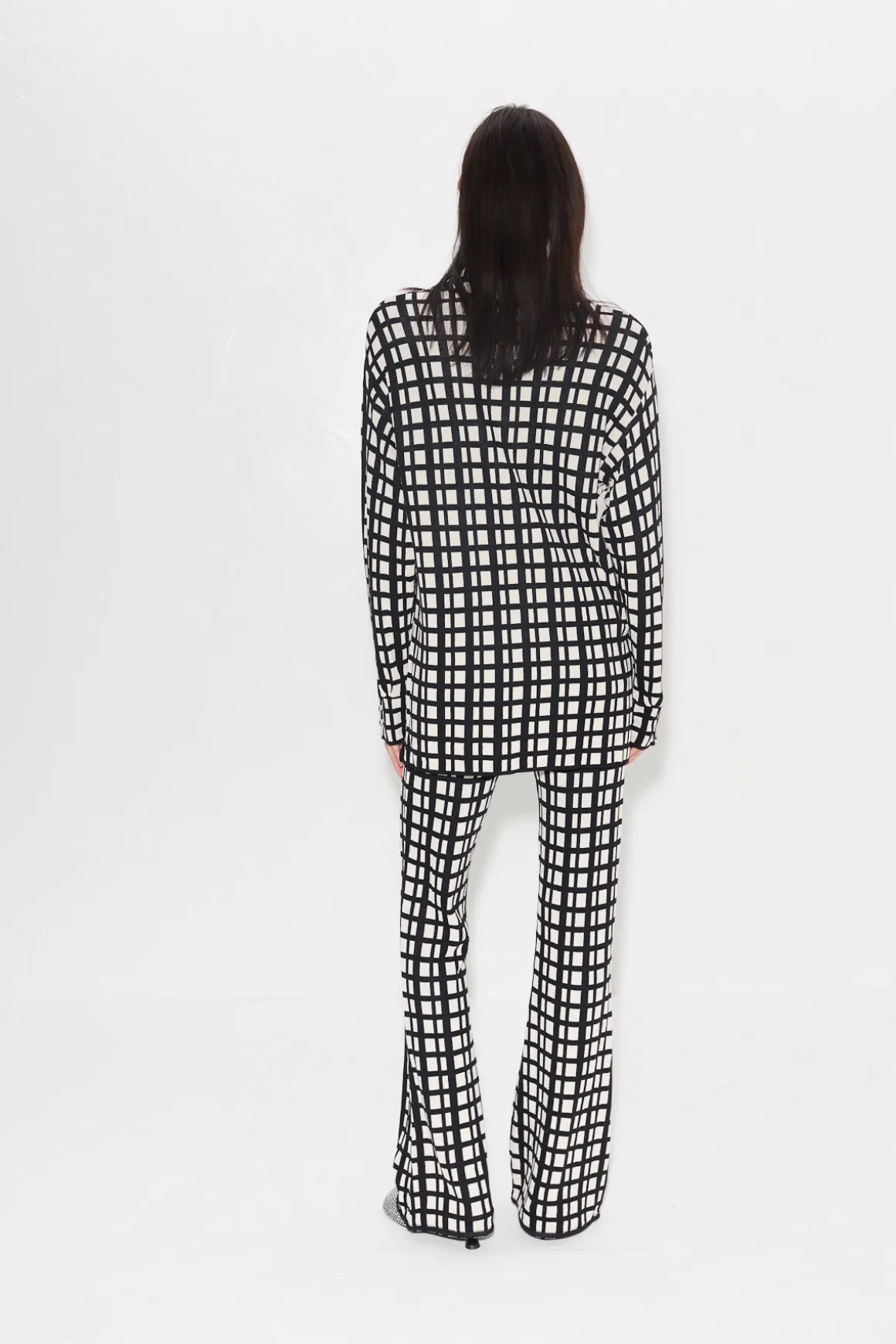 Knits By Blaz Jacket in Windowpane