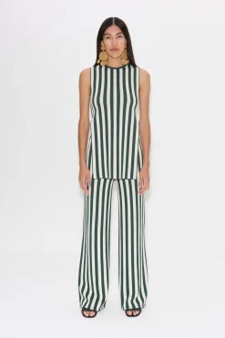 Knits By Jabber Pant in Gummy Green/Ecru