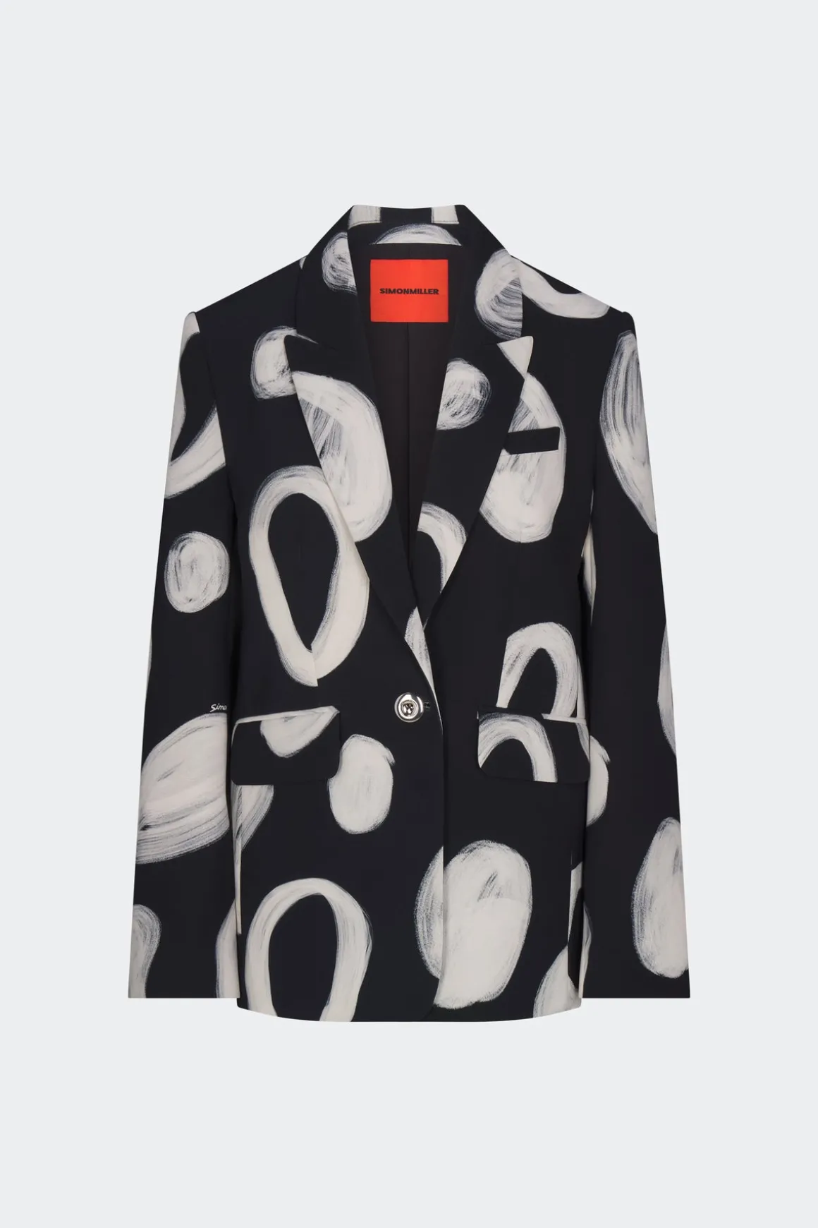 Lennox Crepe Jacket in Painted Dot