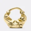 Lopsy Bag in Textured Star Gold