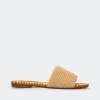 Raffia Salerno Slide in Natural