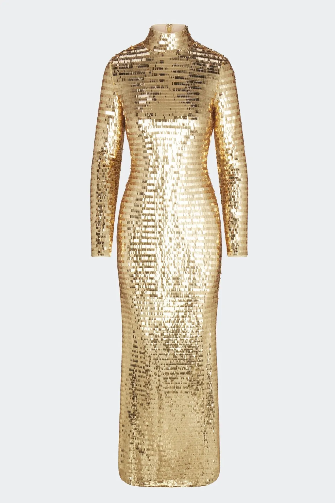 Sequin Sculpty Dress in Star Gold