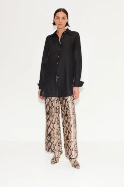 Snake Tall Kuki Boot in Snake Print