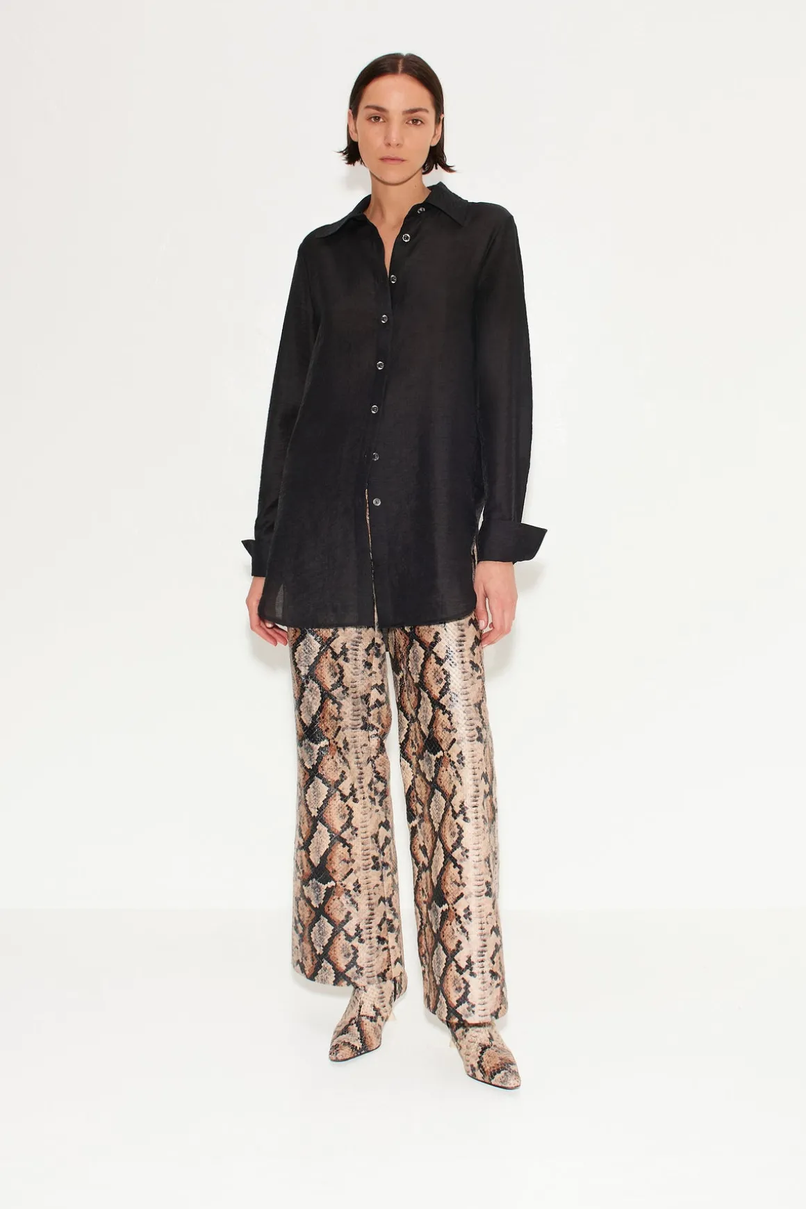 Snake Tall Kuki Boot in Snake Print