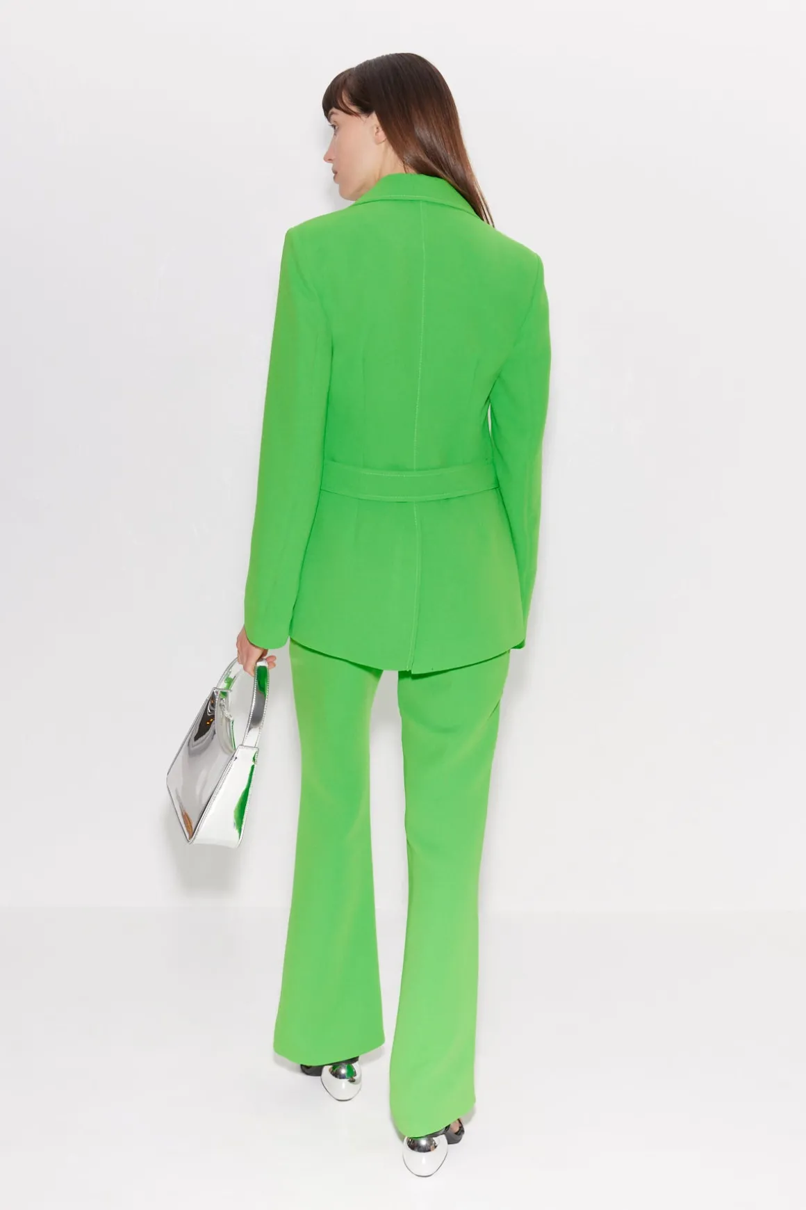 Zypresse Crepe Pants in Gummy Green